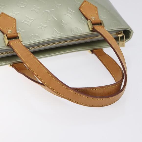 LOUIS VUITTON Monogram Vernis Houston Hand Bag Gris M91053 - Picture 7 of 16